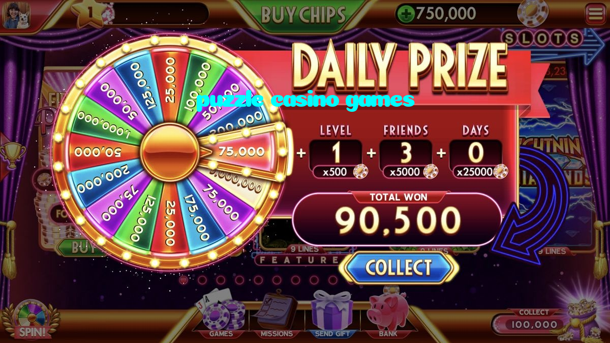 puzzle casino games casino presented on mobile device in Pakistan with slots and live games